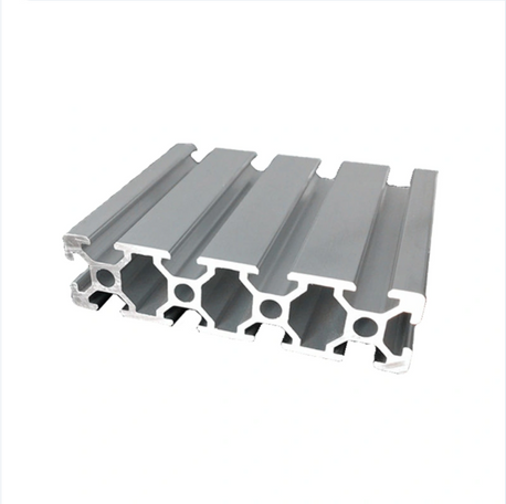 Sistema di slot in alluminio in alluminio verniciatura a polvere grigia